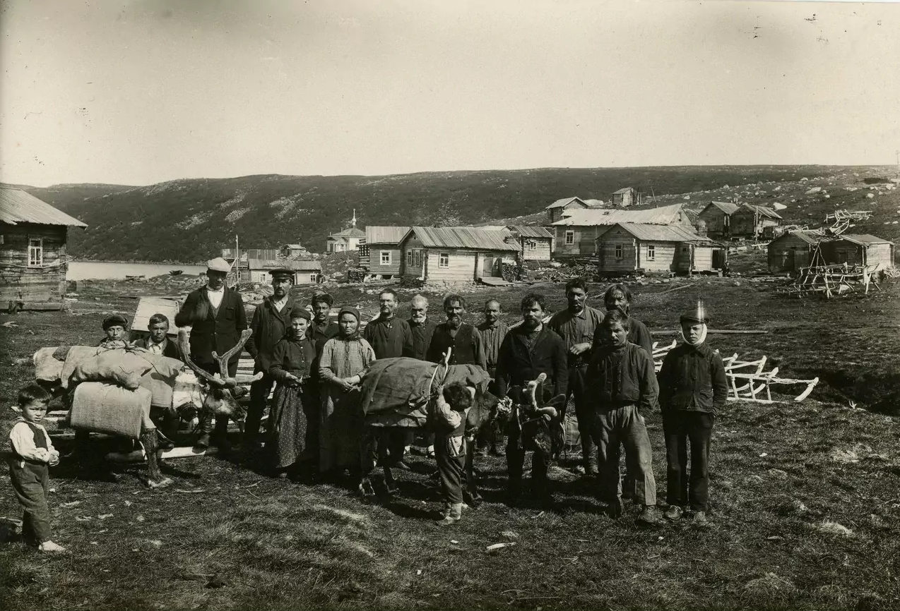 Село Йоканьга в 1929 году